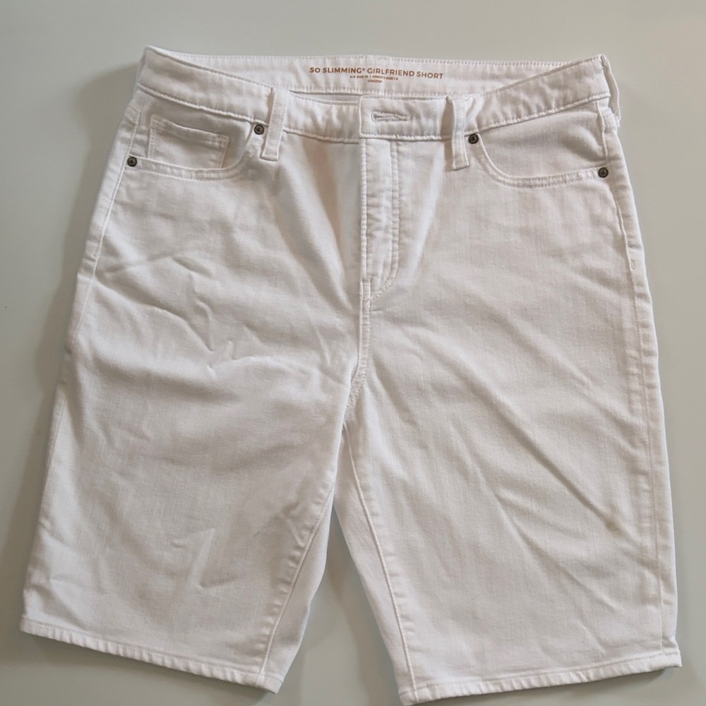 Chico's White Jean Shorts women’s size 1.5